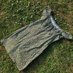 Vintage ditsy floral dress